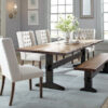 Comedor 4 sillas 1 banca