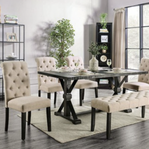 Comedor 4 Sillas con Banca