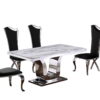Comedor 4 sillas de Marmol