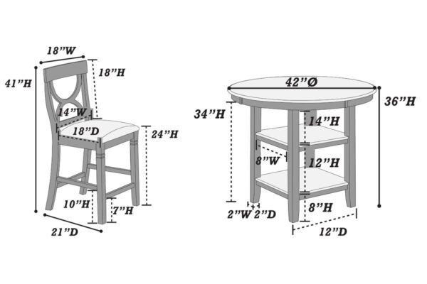 Comedor 4 Sillas - Imagen 4