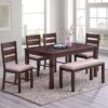 Comedor 4 Sillas Con Banca