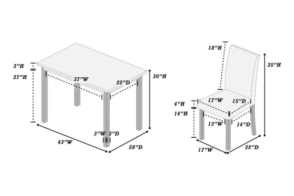 Comedor 4 Sillas - Imagen 7