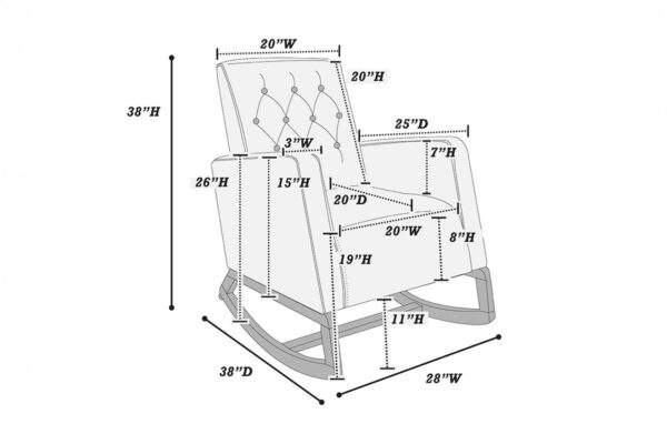 Silla Mecedora - Imagen 5